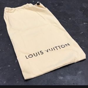 NEW NWT Authentic Louis Vuitton Shoe Dust bag